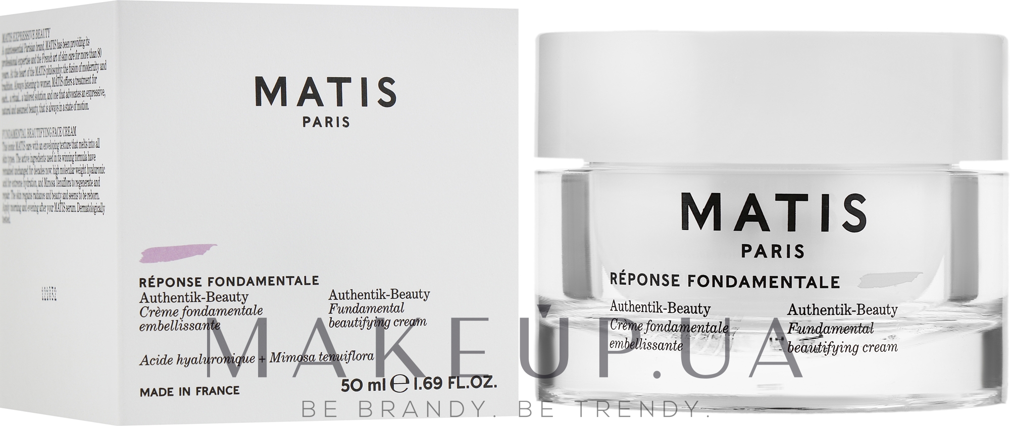Крем для обличчя - Matis Reponse Fondamentale Authentik-Beauty — фото 50ml