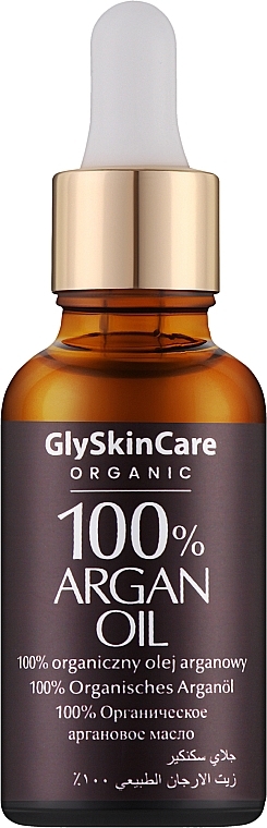 Аргановое масло для лица - GlySkinCare 100% Argan Oil — фото N1
