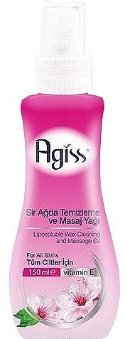 Очищувальна та масажна олія-спрей після депіляції - Agiss Liposolved Wax Cleansing and Massage Oil Spray — фото N1