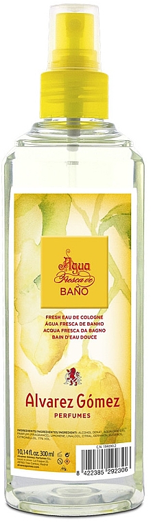 Alvarez Gomez Agua Fresca De Bano Cologne - Спрей для тіла — фото N1
