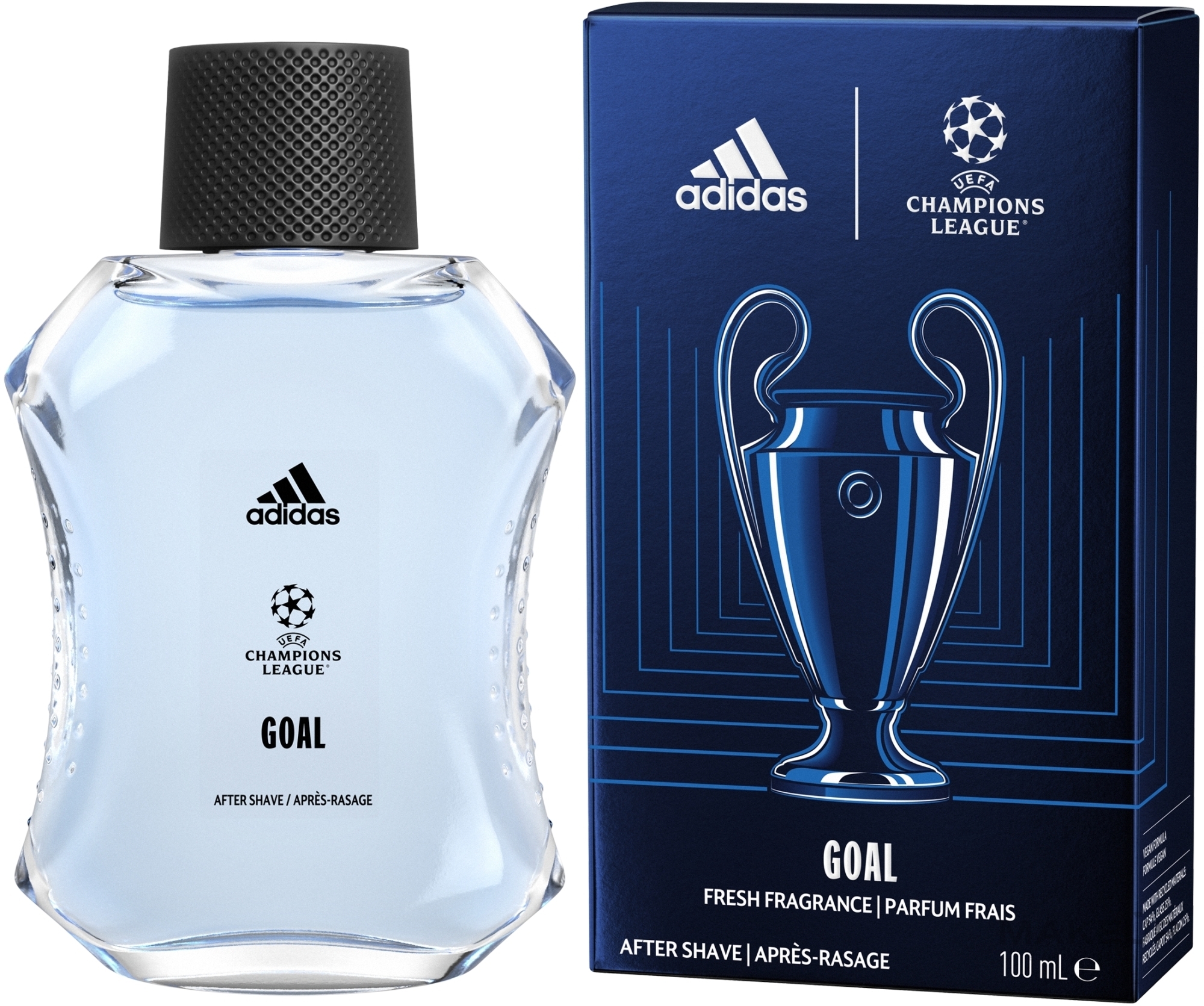 Adidas UEFA Champions League Goal - Лосьон после бритья — фото 100ml