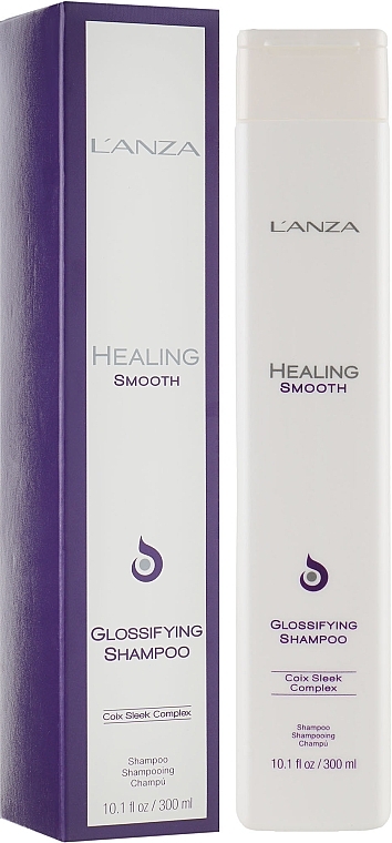 Розгладжувальний шампунь для блиску волосся - L'anza Healing Smooth Glossifying Shampoo — фото N2