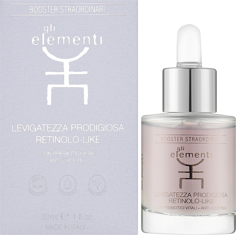  Сироватка для обличчя з ретинолом - Gli Elementi Prodigious Smoothness Retinol-Like (тестер) — фото N2