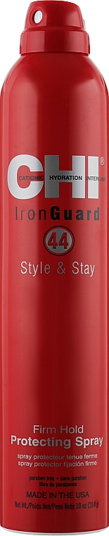 Термозащитный лак для волос - CHI 44 Iron Guard Style & Stay Firm Hold Protecting Spray — фото N3