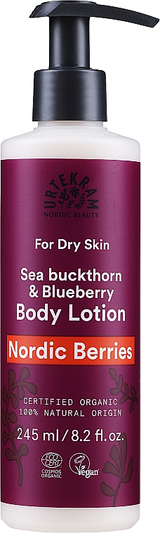 Лосьон для тела для сухой кожи "Северные ягоды" - Urtekram Organic Nordic Berries Body Lotion