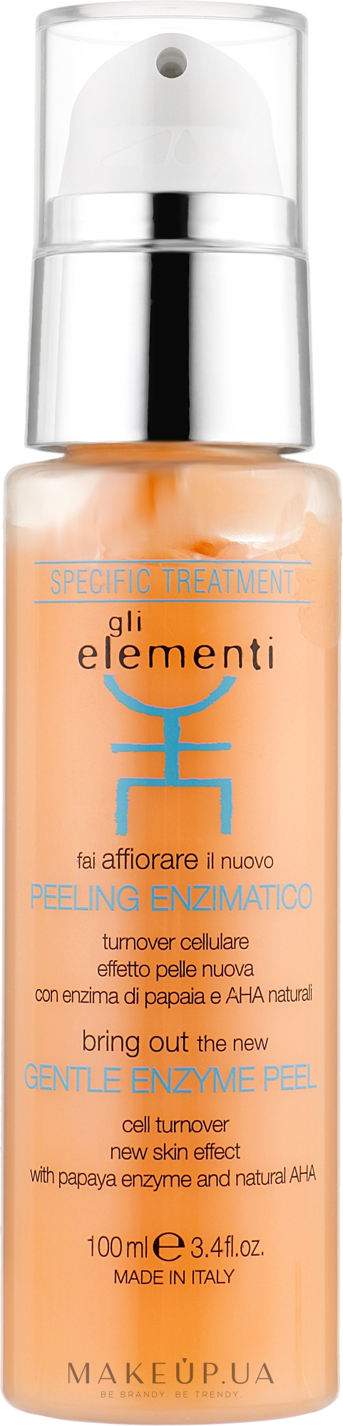 Маска-пилинг для лица - Gli Elementi Gentle Enzyme Peel — фото 100ml