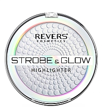 Парфумерія, косметика Освітлювальна пудра - Revers Strobe & Glow Highlighter