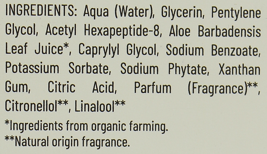 Відновлююча сироватка для обличчя з аргірелином - Feel Free The Range Tightening Serum — фото N3