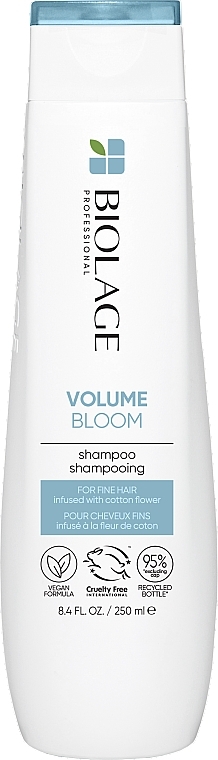 Шампунь для надання об'єму тонкому волоссю - Biolage Professional Volumebloom Shampoo