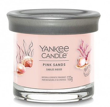 Ароматическая свеча в стакане "Pink Sands" - Yankee Candle Singnature Tumbler  — фото N1