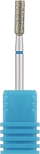 Парфумерія, косметика Фреза алмазна "Циліндр" 842 032B, діаметр 3,2 мм, синя - Nail Drill