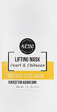 Жемчужная альгинатная маска растворимая для лица с лифтинг эффектом - Alesso Professionnel Pearl & Chitosan Lifting Mask (пробник) — фото N1