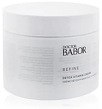 Очищающий и детоксифицирующий крем для лица - Babor Doctor Refine Detox Vitamin Cream — фото N2
