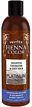 УЦІНКА Шампунь для освітленого й сивого волосся - Venita Henna Color Platinum Shampoo * — фото N1