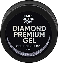 Гель-лак для ногтей - Nails Of The Night Diamond Premium Gel Gel Polish — фото N1