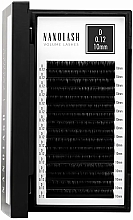 Парфумерія, косметика Nanolash Volume Lashes - Накладні вії D, 0.12 (10 мм)