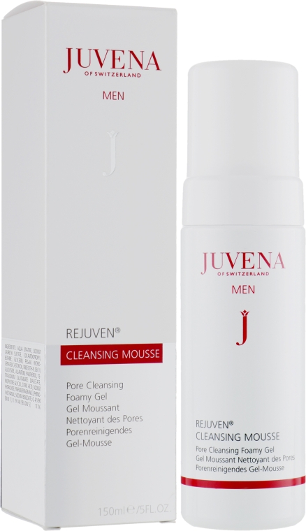 Мус для очищення обличчя - Juvena Rejuven Men Pore Cleansing Mousse — фото N1