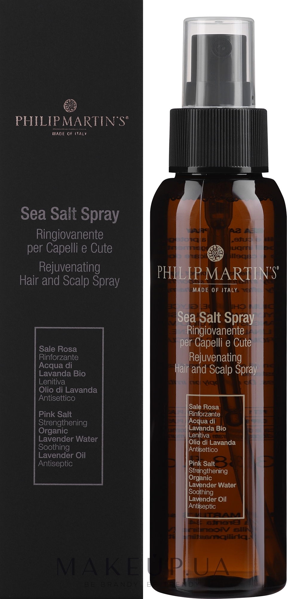 Сольовий спрей для волосся - Philip martin's Sea Salt Spray — фото 100ml
