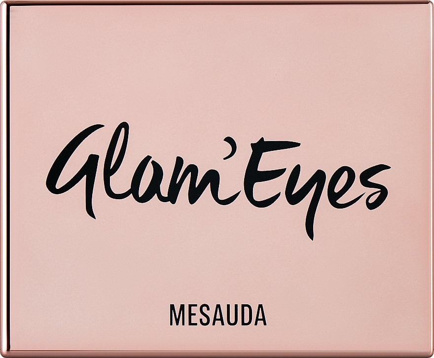 Палетка тіней для повік - Mesauda Milano Glam'eyes 12 Multi Finish Compact — фото N2
