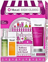 Духи, Парфюмерия, косметика Набор - Murad Radiance Revealed With Murad Set (cleanser/200ml + serum/30ml + cr/2x50ml)