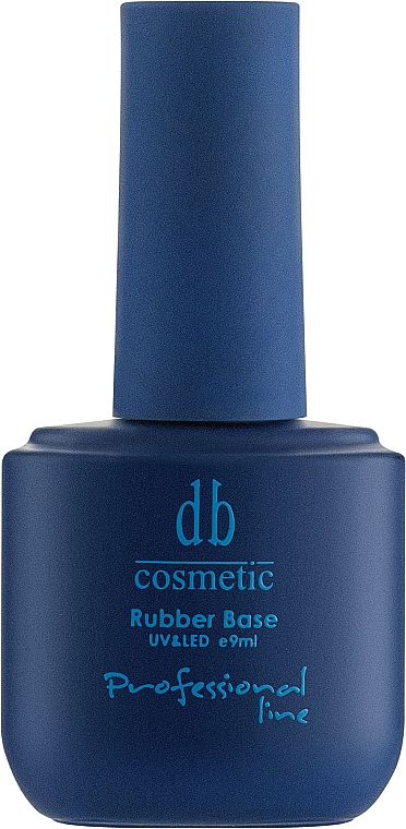 Базовое покрытие для ногтей - Dark Blue Cosmetics Rubber Base Coat 