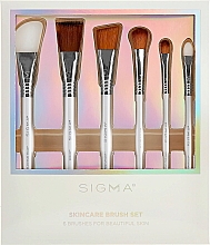 Духи, Парфюмерия, косметика Набор кистей, 6шт - Sigma Beauty Skincare Brush Set