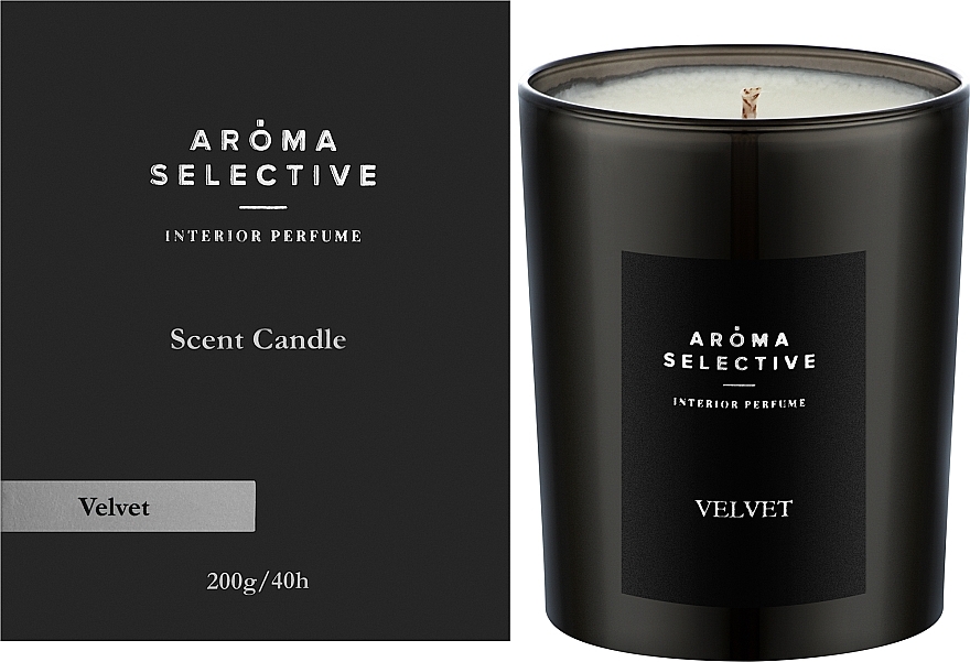 Ароматическая свеча "Velvet" - Aroma Selective Scented Candle — фото N2