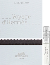 Hermes Voyage d`Hermes - Туалетна вода (пробник) — фото N1