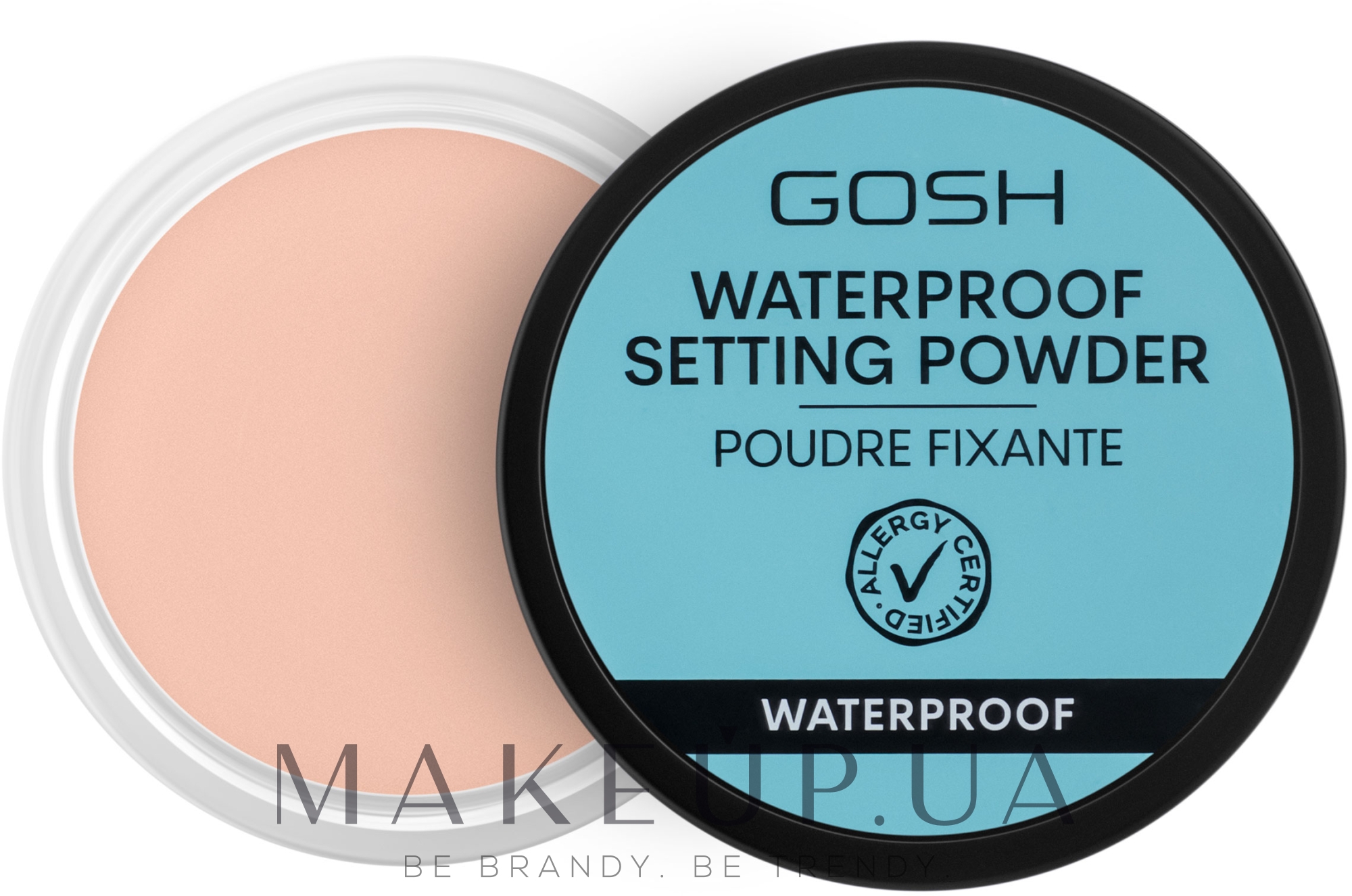 Вологостійка пудра - Gosh Waterproof Setting Powder — фото 01 - Transparent