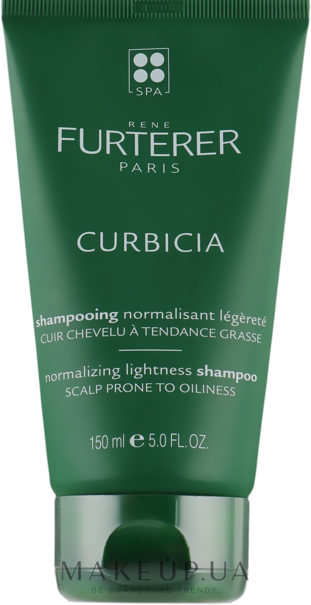 Регулирующий и нормализующий шампунь - Rene Furterer Curbicia Lightness Regulating Shampoo  — фото 150ml