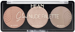 Контурна палетка для макіяжу обличчя - Hean Glow Nude Palette SunGlow — фото N2