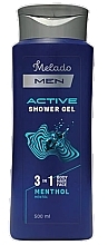 Гель для душа мужской 3 в 1 - Natigo Melado Men Active Shower Gel  — фото N1