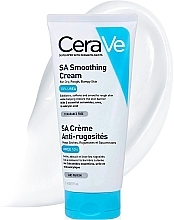 УЦЕНКА Смягчающий крем для сухой, огрубевшей и неровной кожи лица и тела - CeraVe Smoothing Cream * — фото N3