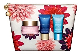 Духи, Парфюмерия, косметика Набор - Clarins Anti-Age Set (cr/50/ml + cr/15/ml + mask15/ + bag)