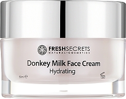 Духи, Парфюмерия, косметика Крем для лица "Увлажняющий" с ослиным молоком - Madis Fresh Secrets Donkey Milk Hydrating Face Cream