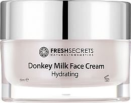 Крем для обличчя "Зволожувальний" з ослиним молоком - Madis Fresh Secrets Donkey Milk Hydrating Face Cream — фото N1