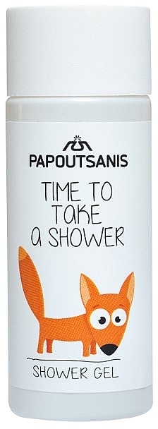 Детский гель для душа - Papoutsanis Kids Time To Take A Shower Shower Gel — фото N1