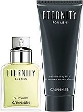 Духи, Парфюмерия, косметика Calvin Klein Eternity For Men - Набор (edt/50ml + sh/gel/100ml)