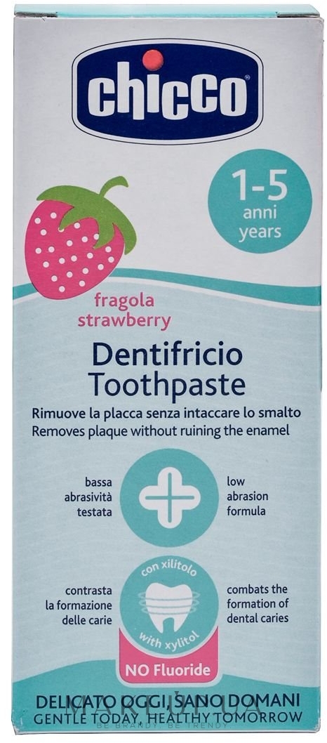 Зубна паста "Полуниця" від 12 місяців