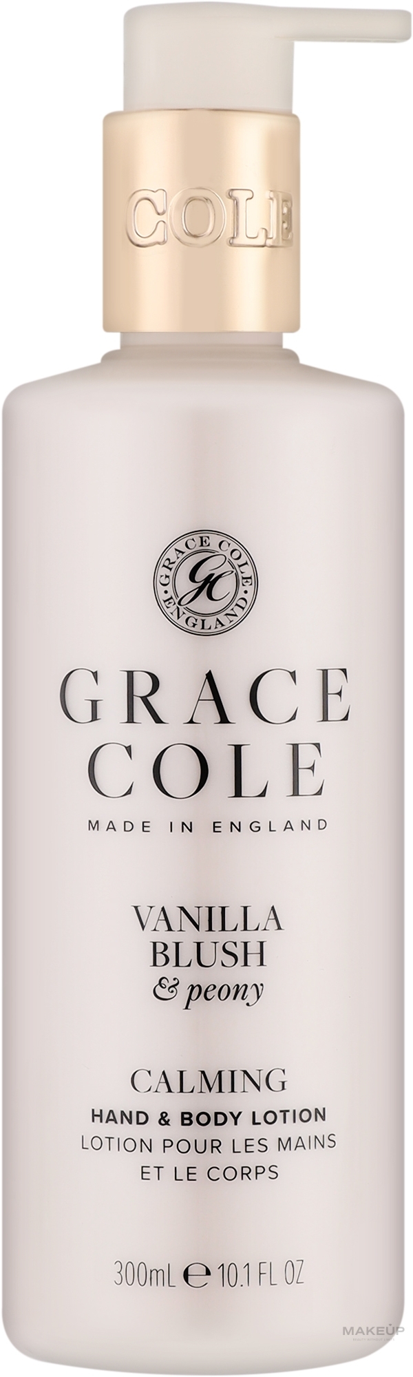 Пом'якшувальний лосьйон для рук і тіла - Grace Cole Vanilla Blush & Peony Softening Hand Lotion — фото 300ml