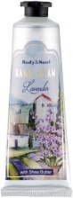 Духи, Парфюмерия, косметика Крем для рук "Лаванда" - Body&Soul Lavander Hand Cream