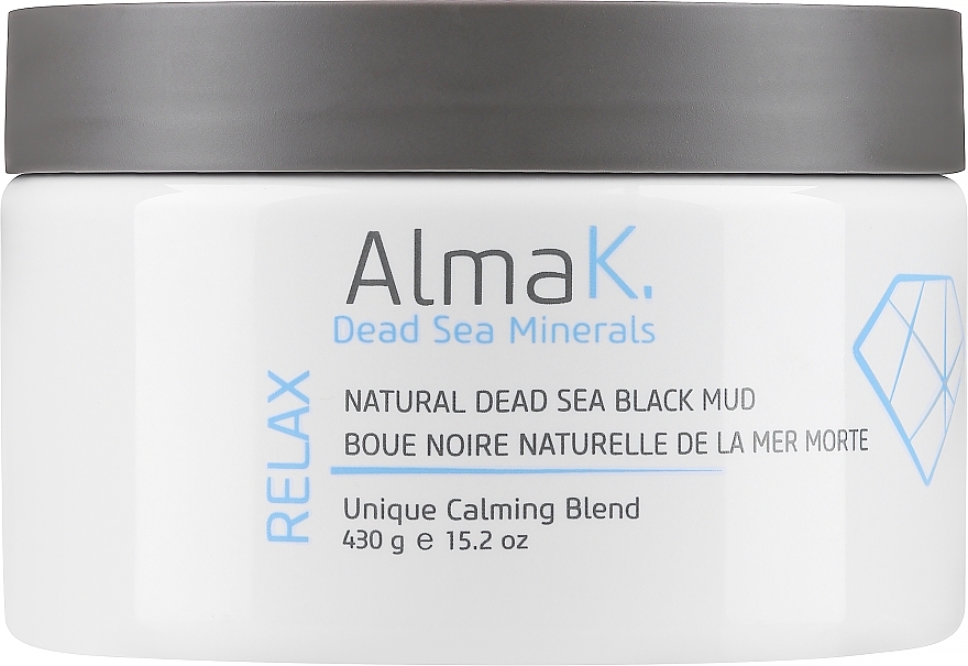 Натуральная черная грязь Мертвого моря - Alma K. Relax Natural Dead Sea Black Mud — фото N2