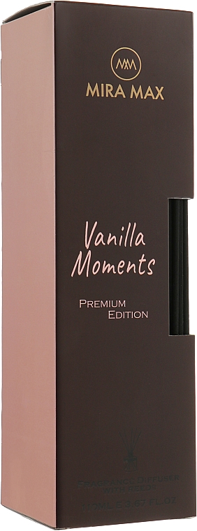 Аромадифузор + тестер - Mira Max Vanilla Moments Fragrance Diffuser With Reeds Premium Edition — фото N1