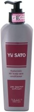 Парфумерія, косметика Кондиціонер з іонами платини і гіалуроновою кислотою для інтенсивного зволоження і обсягу - YU SATO Hyaluronic HD Scalp care conditioner
