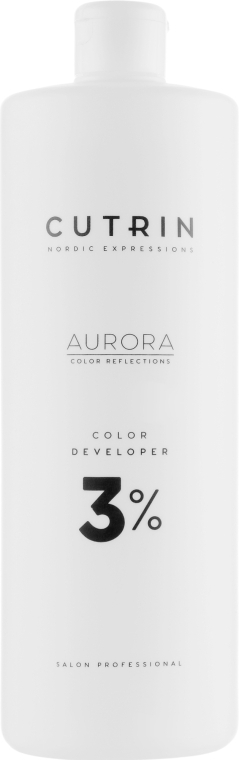 Окислювач 3% - Cutrin Aurora Color Developer — фото N3