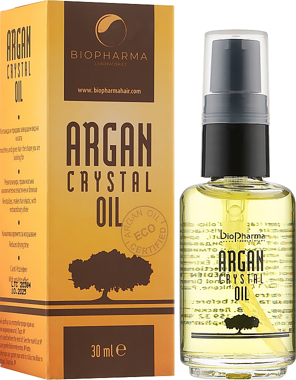 Лосьйон для волосся "Арганова олія" - Biopharma Argan Crystal Oil Lotion — фото N2