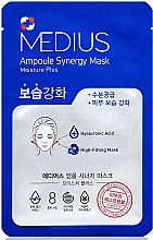 Духи, Парфюмерия, косметика Маска для лица увлажняющая - Medius Ampoule Synergy Mask Moisture Plus