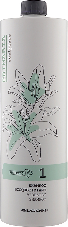 Деликатный шампунь для ежедневного применения - Elgon Primaria Biodaily Shampoo — фото N1