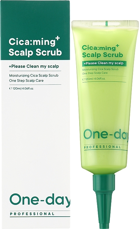 Скраб для шкіри голови - One-Days You Professional Anti-Stress Cica:ming Scalp Scrub — фото N2