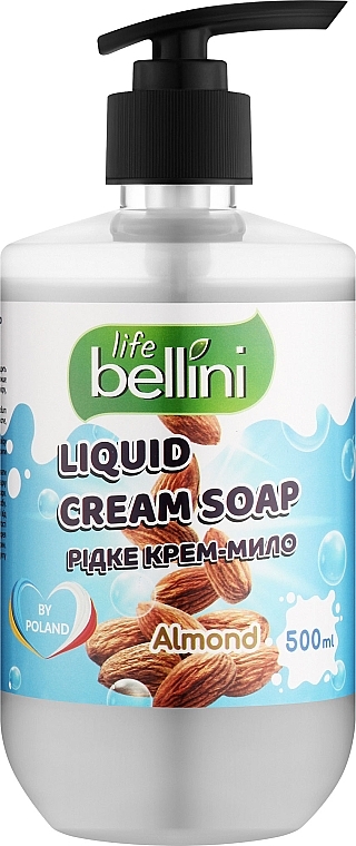 Жидкое крем-мыло с ароматом миндаля - Bellini Life